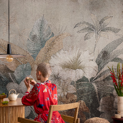 Fototapetai su gėlių motyvu „Blomsterdrėmas“