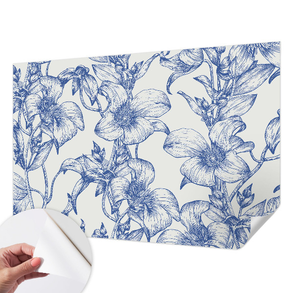 Tapetai Blomstergrene