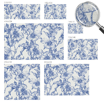 Tapetai Blomstergrene