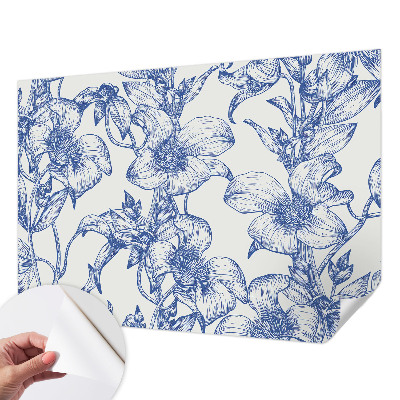 Tapetai Blomstergrene