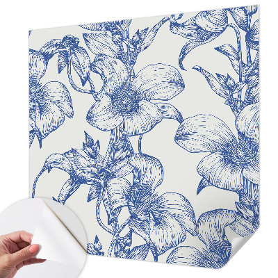 Tapetai Blomstergrene