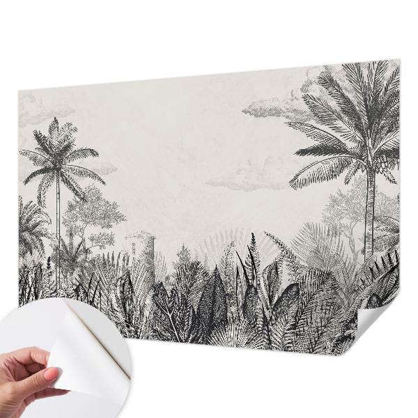 Savaime lipnus fototapetas Tropinis kraštovaizdis