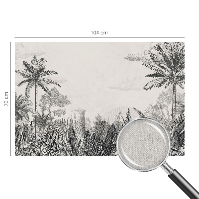 Savaime lipnus fototapetas Tropinis kraštovaizdis