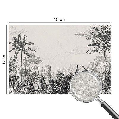 Savaime lipnus fototapetas Tropinis kraštovaizdis