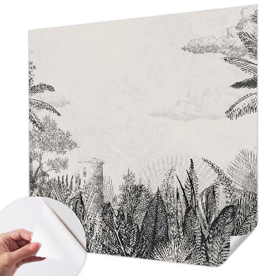 Savaime lipnus fototapetas Tropinis kraštovaizdis