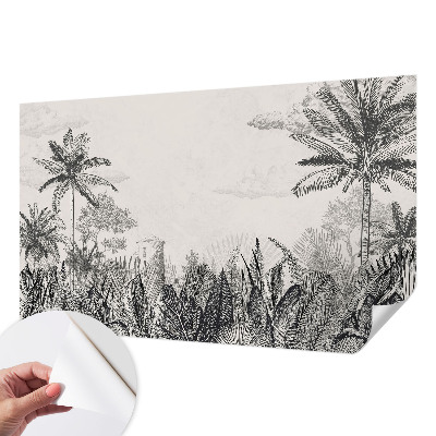 Savaime lipnus fototapetas Tropinis kraštovaizdis