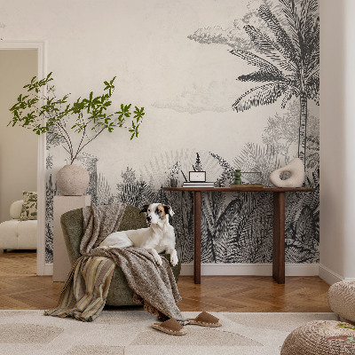 Savaime lipnus fototapetas Tropinis kraštovaizdis