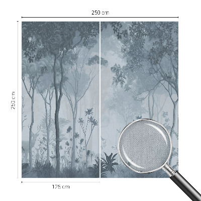 3D fototapetas Skovens mystik