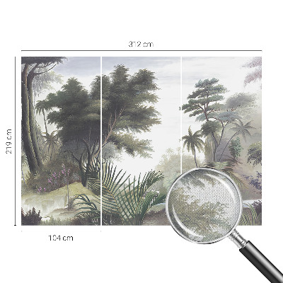 Savaime lipnus fototapetas Egzotiškas kraštovaizdis