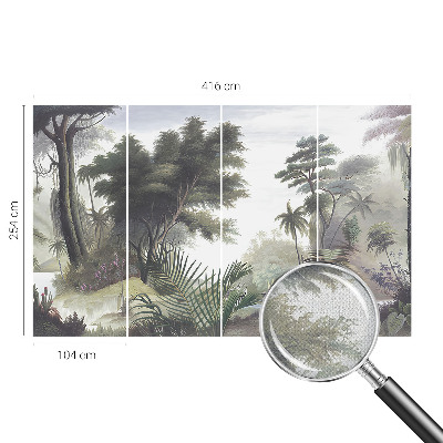 Savaime lipnus fototapetas Egzotiškas kraštovaizdis