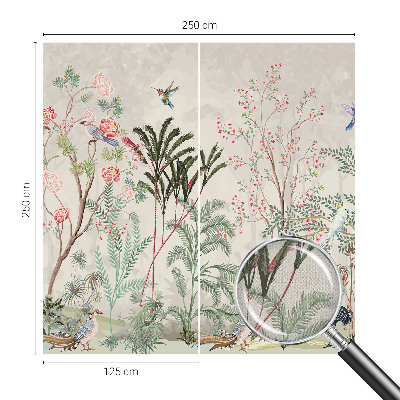 3D fototapetas sienoms Tropikų oazė