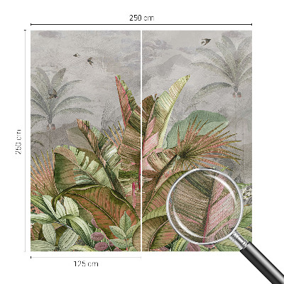 Savaime lipnus fototapetas Egzotiškos džiunglės