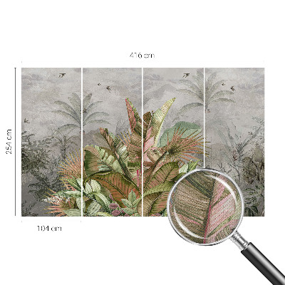 Savaime lipnus fototapetas Egzotiškos džiunglės