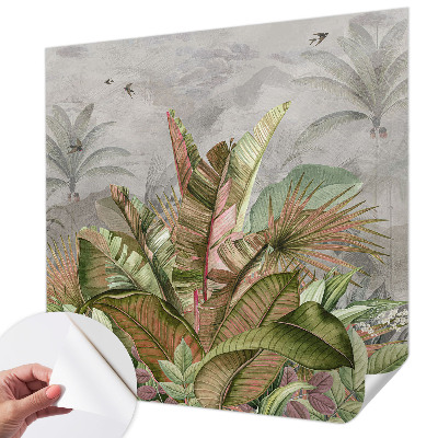 Savaime lipnus fototapetas Egzotiškos džiunglės