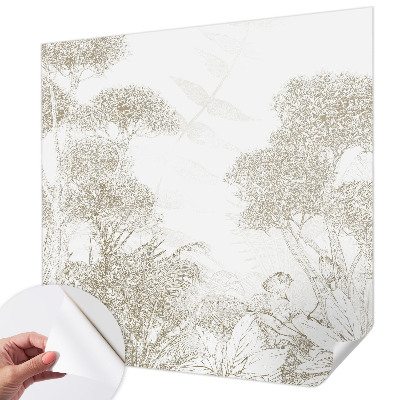 3D fototapetas Augalijos tropikai