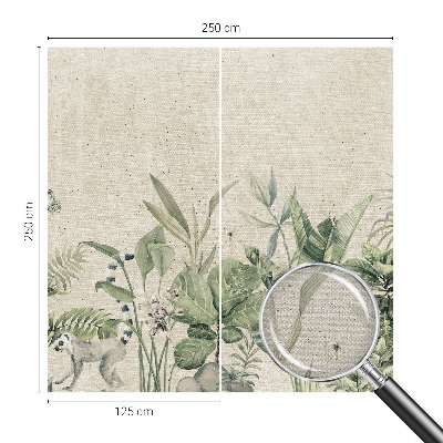 Fototapetas vaiko kambariui Tropikų džiunglės