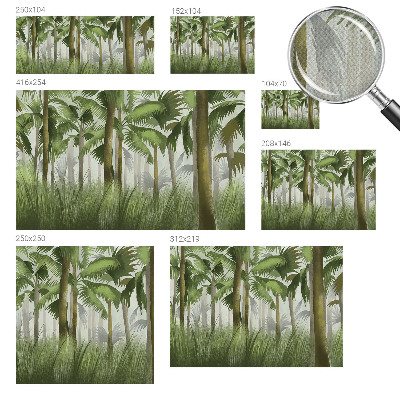 Savaime lipnus fototapetas Tropikų slovas