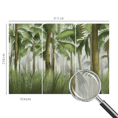 Savaime lipnus fototapetas Tropikų slovas