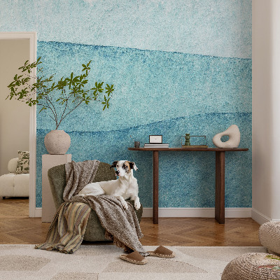 3D fototapetas su mėlynųjų bulgarų motyvu