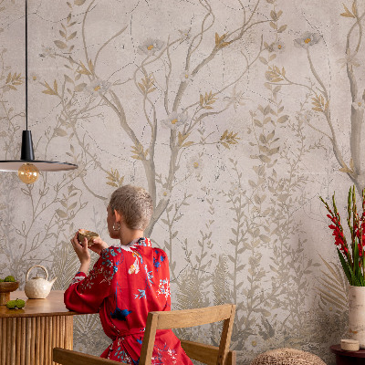 Fototapetas vaikams Ir skėčiai