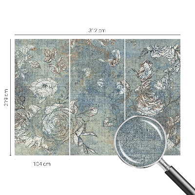 Savaime lipnus fototapetas Romantiška rožinė