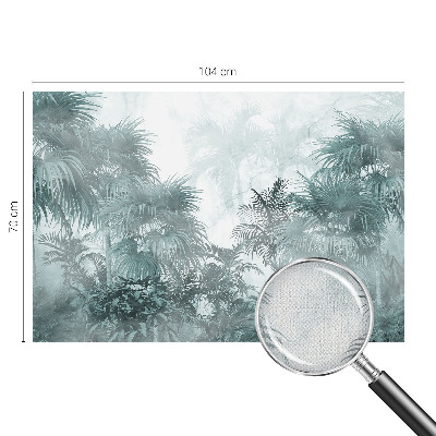 3D fototapetas sienoms Egzotinis žalias