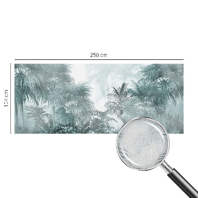 3D fototapetas sienoms Egzotinis žalias