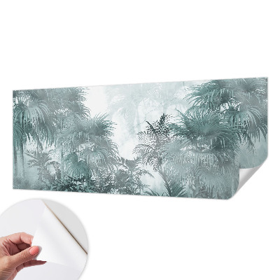 3D fototapetas sienoms Egzotinis žalias