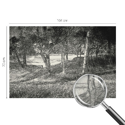 3D fototapetas su laisvu kraštovaizdžiu
