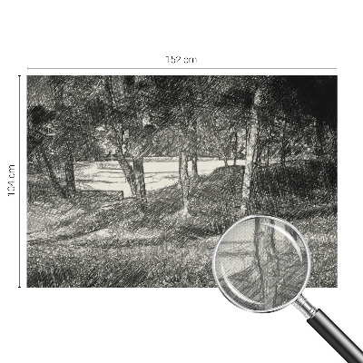 3D fototapetas su laisvu kraštovaizdžiu