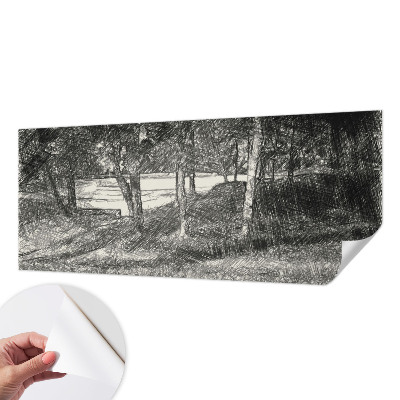 3D fototapetas su laisvu kraštovaizdžiu