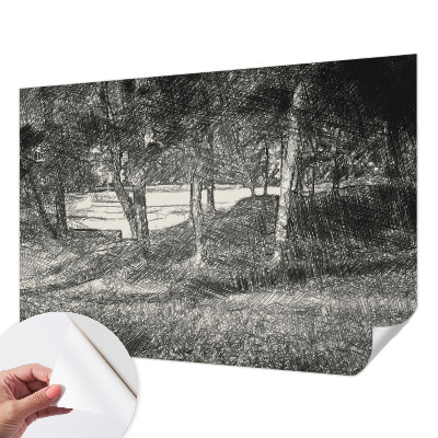 3D fototapetas su laisvu kraštovaizdžiu