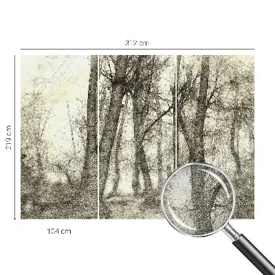 Fototapetas vaiko kambariui su „Skovmelankoli“ motyvu