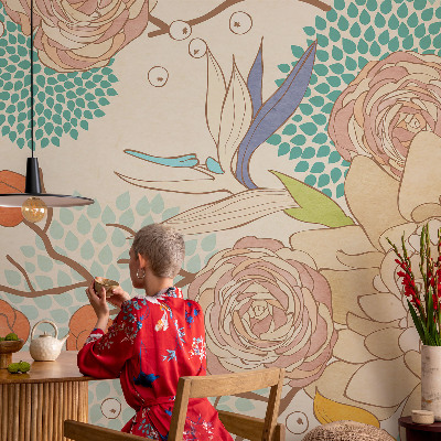 Fototapetas vaikams Blomsterfantasi