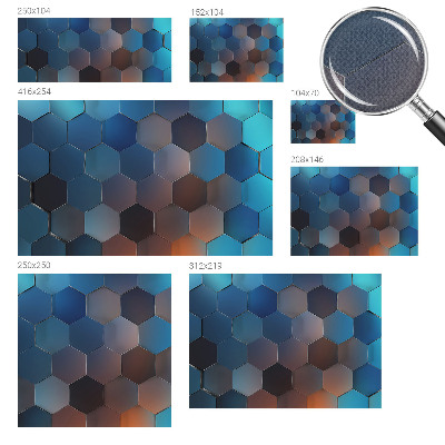 3D fototapetas sienoms Mėlynas sekso kanalas