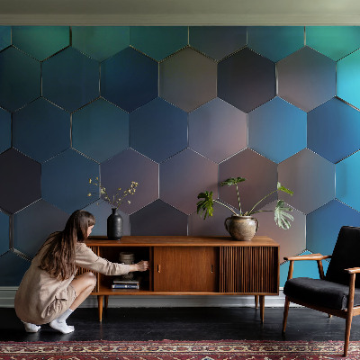 3D fototapetas sienoms Mėlynas sekso kanalas