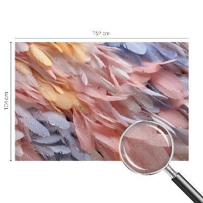 Fototapetai su pastelinėmis plunksnomis