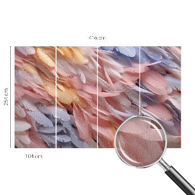 Fototapetai Pastelfarvedės fjeras