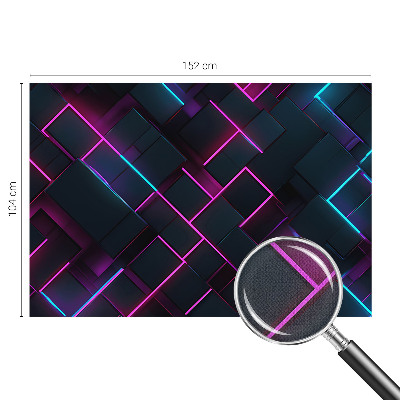 Tapetai su neongeometriniu raštu