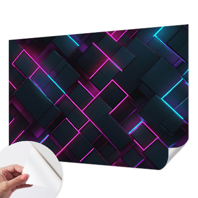 Tapetai Neongeometrija
