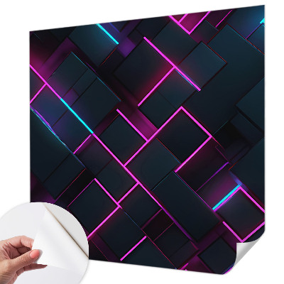 Tapetai Neongeometrija