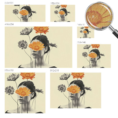 Savaime lipnus fototapetas Siurrealistinė vizija