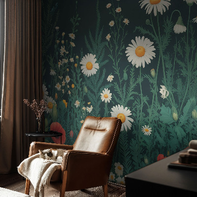 3D fototapetas su Vilde Bloomster motyvu