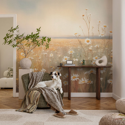 3D fototapetas sienoms su gėlių pieva (Blomsterengas) dizainu