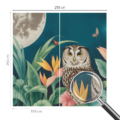 Fototapetas vaiko kambariui Månesafari