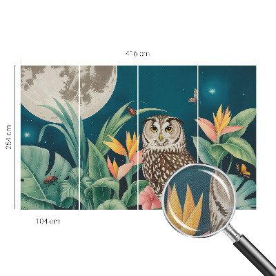 Fototapetas vaiko kambariui Månesafari