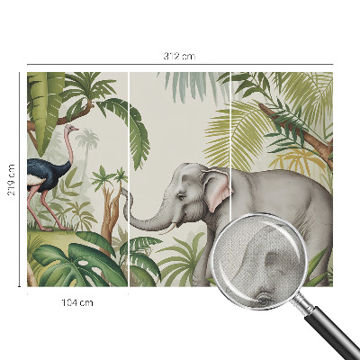 Tapetai Egzotiška scena