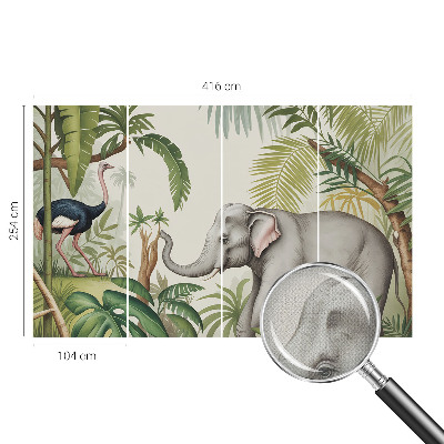 Tapetai Egzotiška scena