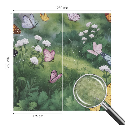 3D fototapetas sienoms su vasaros skrydžio ant variklio motyvu