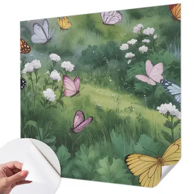 3D fototapetas sienoms su vasaros skrydžio ant variklio motyvu